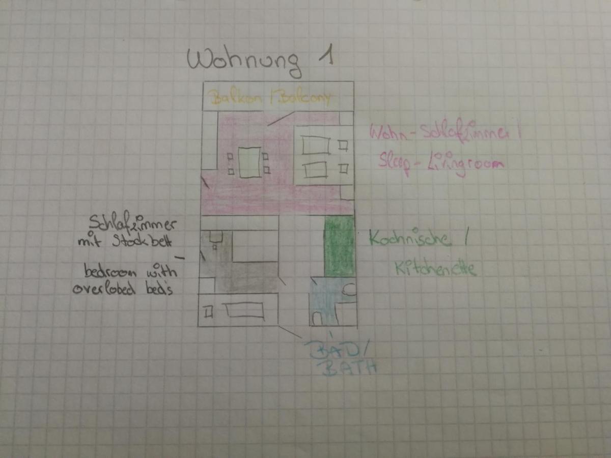 Apartament Bergbauernhof Schluder Hermagor-Pressegger See Pokój zdjęcie